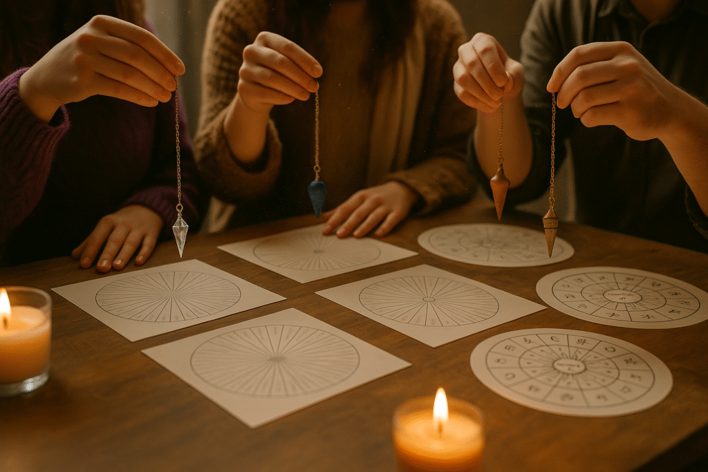 Initiation au pendule en groupe