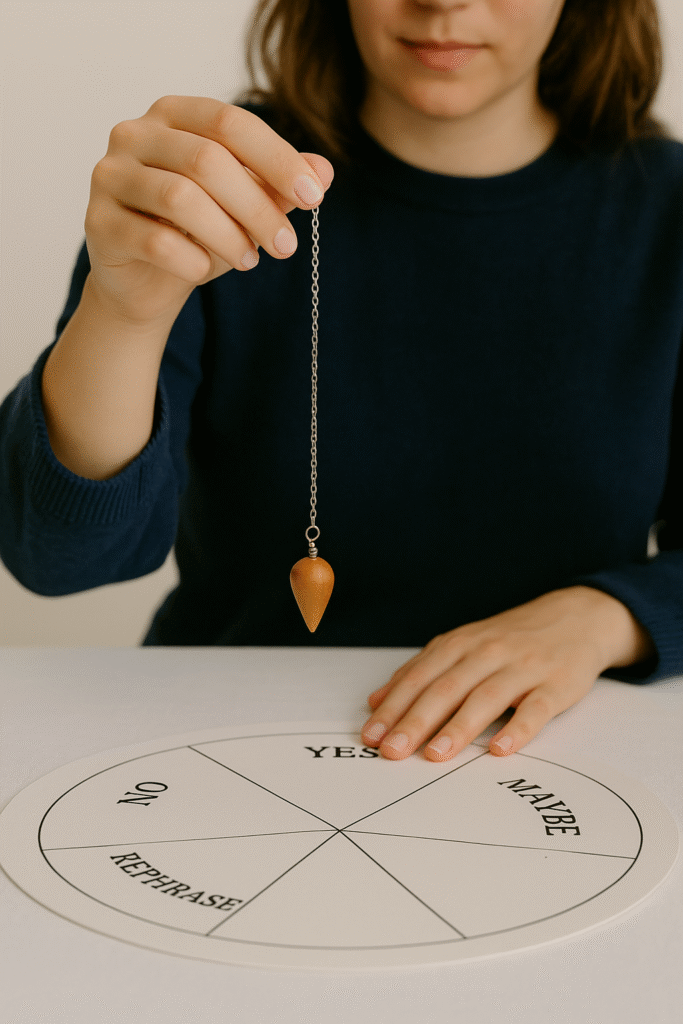 Initiation au pendule